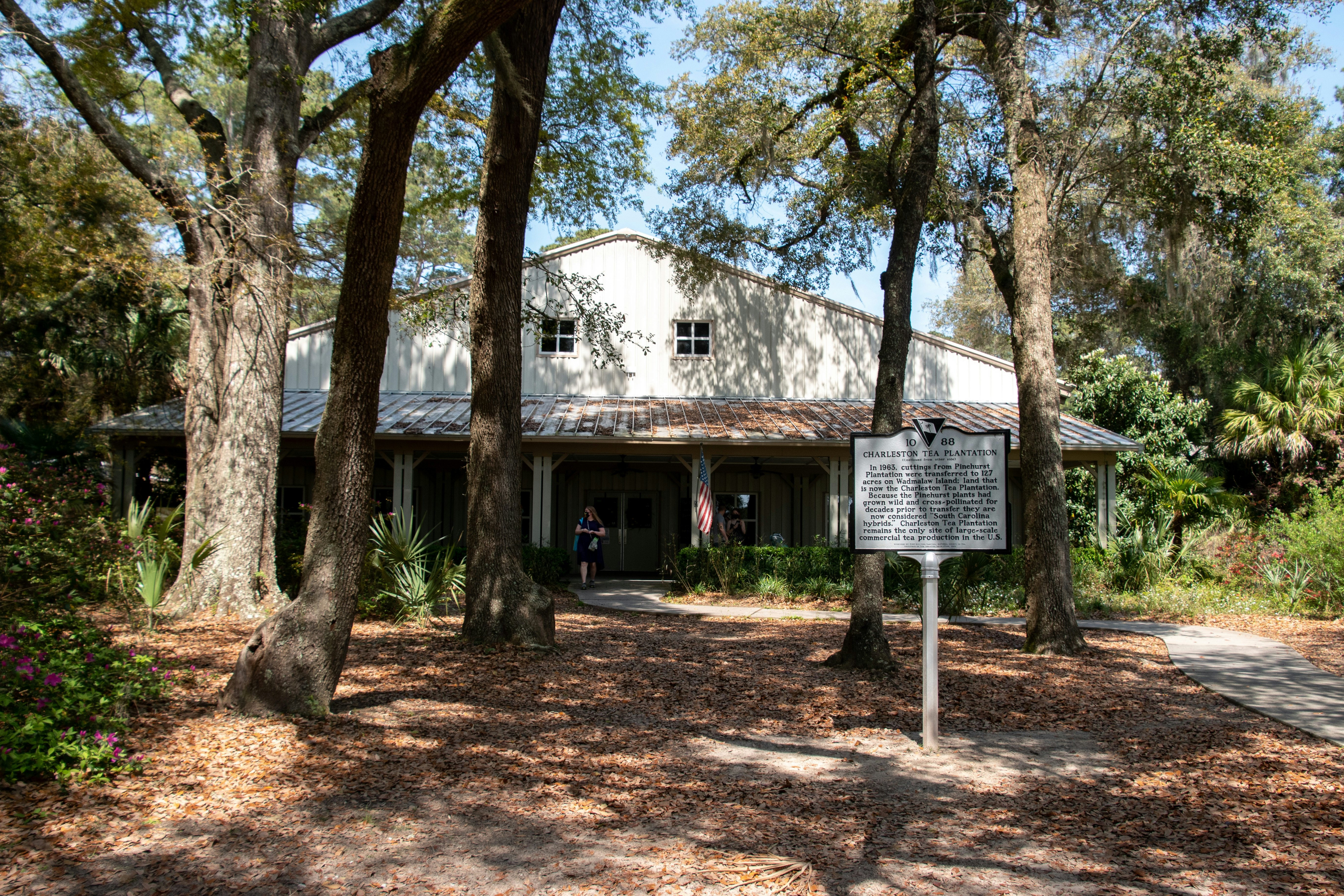 The Charleston Tea Plantation Factory.