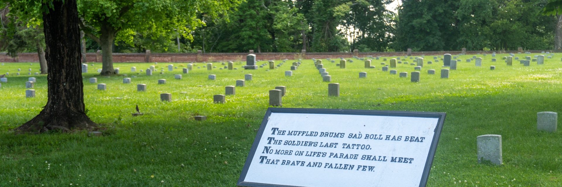 Fredericksburg National Cemetery at Fredericksburg and Spotsylvania National Military Park. 