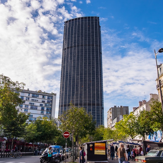 Tour Montparnasse in Paris, France.