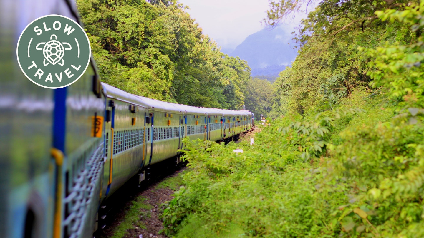 train trip through india