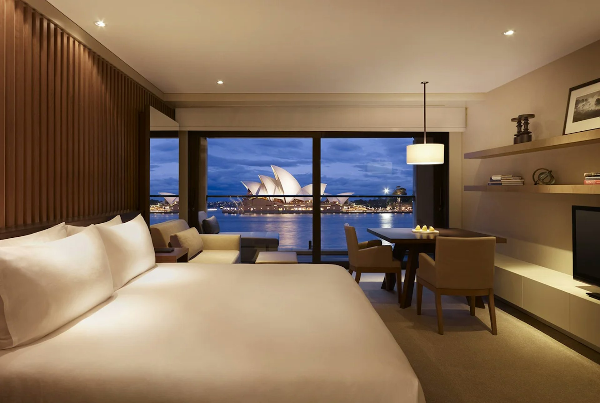 The stunning views from the Park Hyatt Sydney