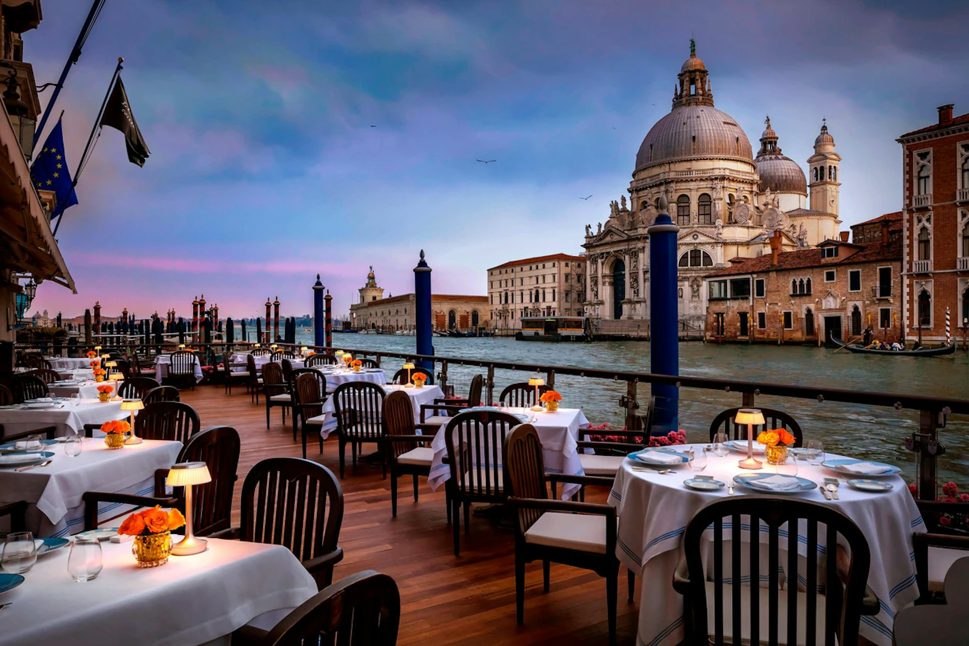 The view from the terrace of The Gritti Palace Venice