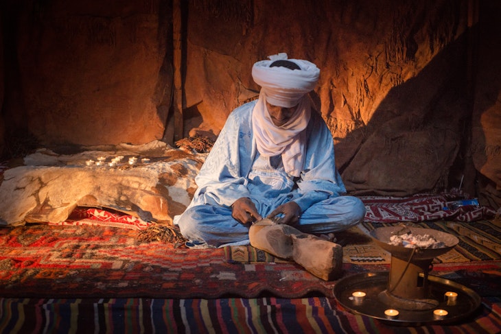 Tuareg man in Algeria.