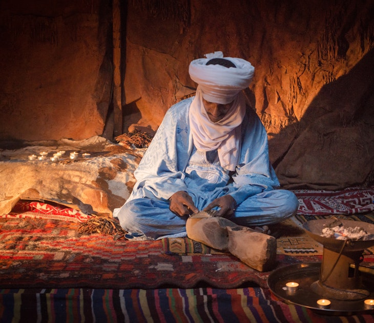 Tuareg man in Algeria.