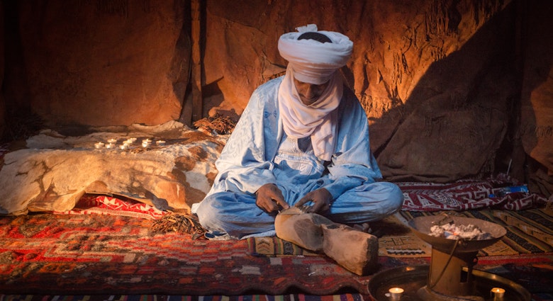 Tuareg man in Algeria.
