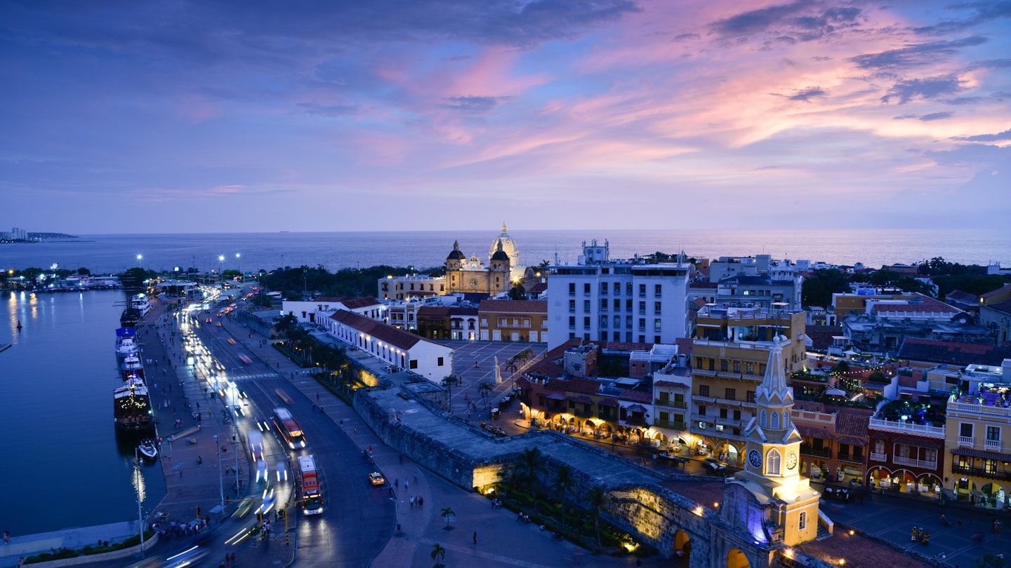 Aerial view old city of Cartagena de Indias with clock tower at sunset. Colombia
1174219651
aerial, cartagena, skyline, wall
Aerial view old city of Cartagena de Indias with clock tower at sunset. Colombia
