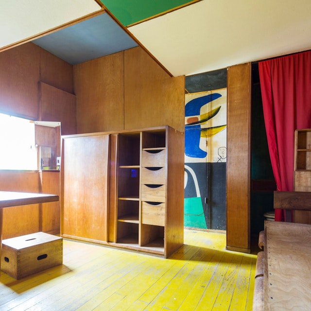 Cabanon Le Corbusier, Roquebrune Cap Martin, France.
