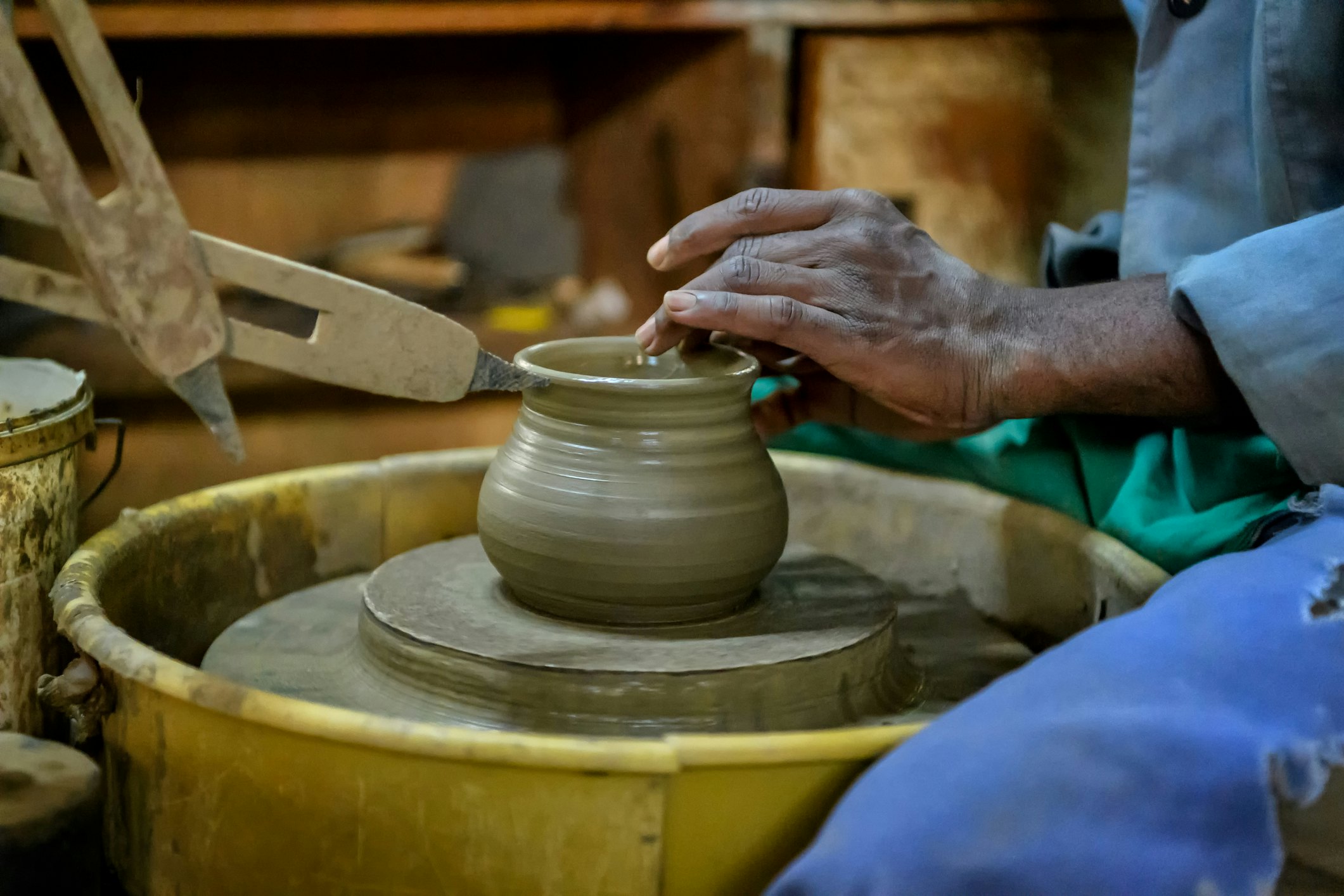 Making pottery at Kazuri Bead Factory, Nairobi, Kenya, East Africa
1045644384
making pottery, beads, kazuri bead factory