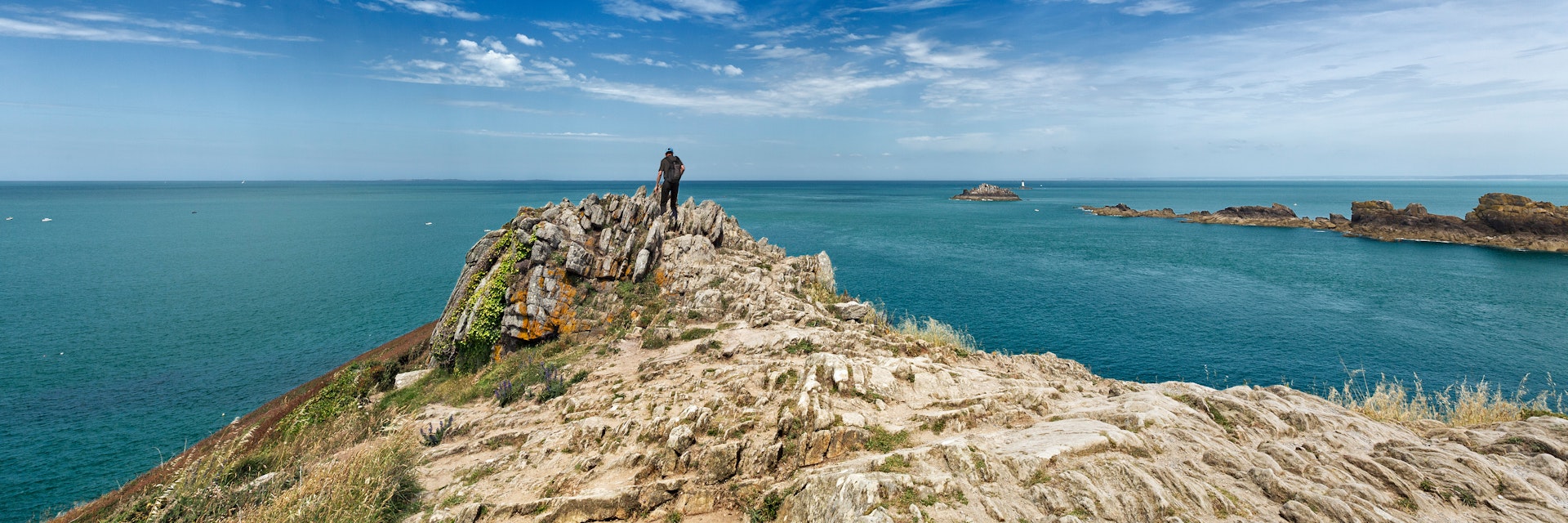 Pointe du Grouin, near Cancale, Ille-et-Vilaine, Brittany, France.