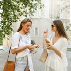 Photo series of russian tourists enjoying city break in Athens - walking in Plaka, ordering Uber, eating famous Greek souvlaki, shopping and enjoying sunset with the view over Athens.
1158622004