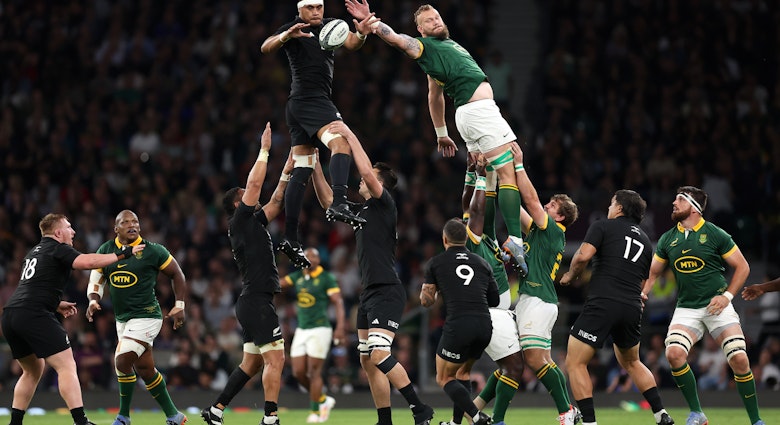 LONDON, ENGLAND - AUGUST 25:  Tupou Vaa'i of New Zealand and RG Snyman of South Africa compete for a line-out during the Summer International match between New Zealand All Blacks v South Africa at Twickenham Stadium on August 25, 2023 in London, England. (Photo by Julian Finney/Getty Images)
1638771979
rugby, bestof, topix