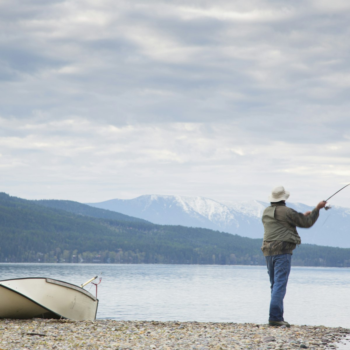 538589233
30-34 Years, beach, concentration, day, fisherman, Fishing Boat, Fishing Rod, Full Length, Hobbies, Holding, Horizontal, Horizontal, lake, Mode Of Transport, Montana, One Mid Adult Man Only, One Person, outdoors, Preparation, Rear View, Skill, standing, USA, Whitefish, Whitefish lake