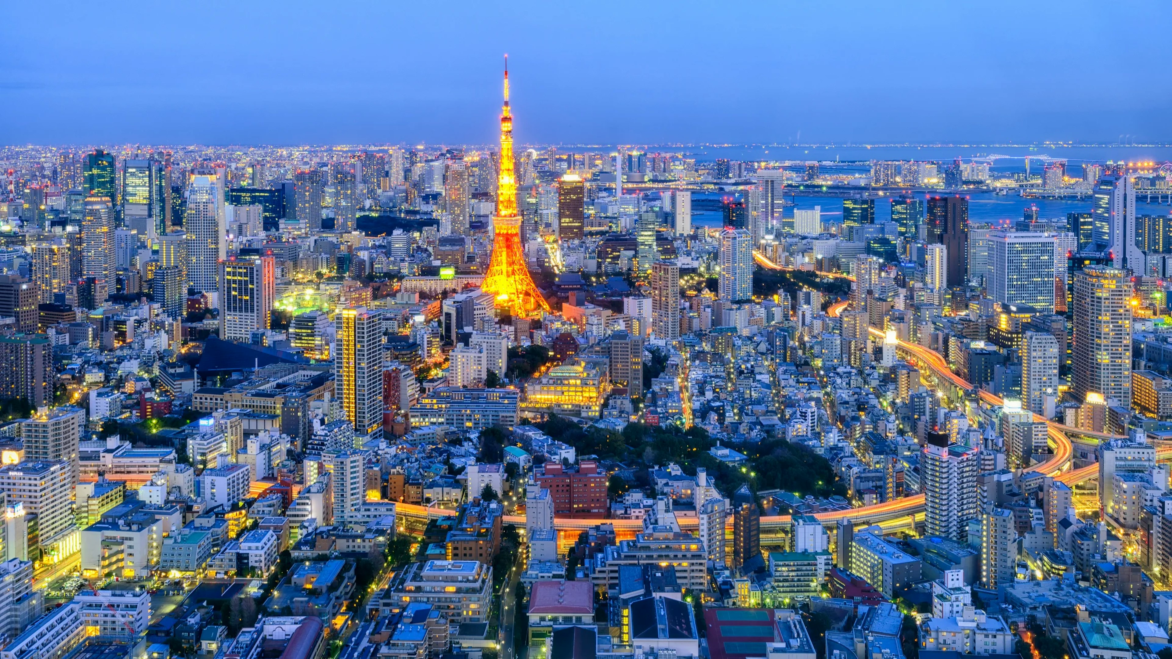 Tokyo skyline, Japan