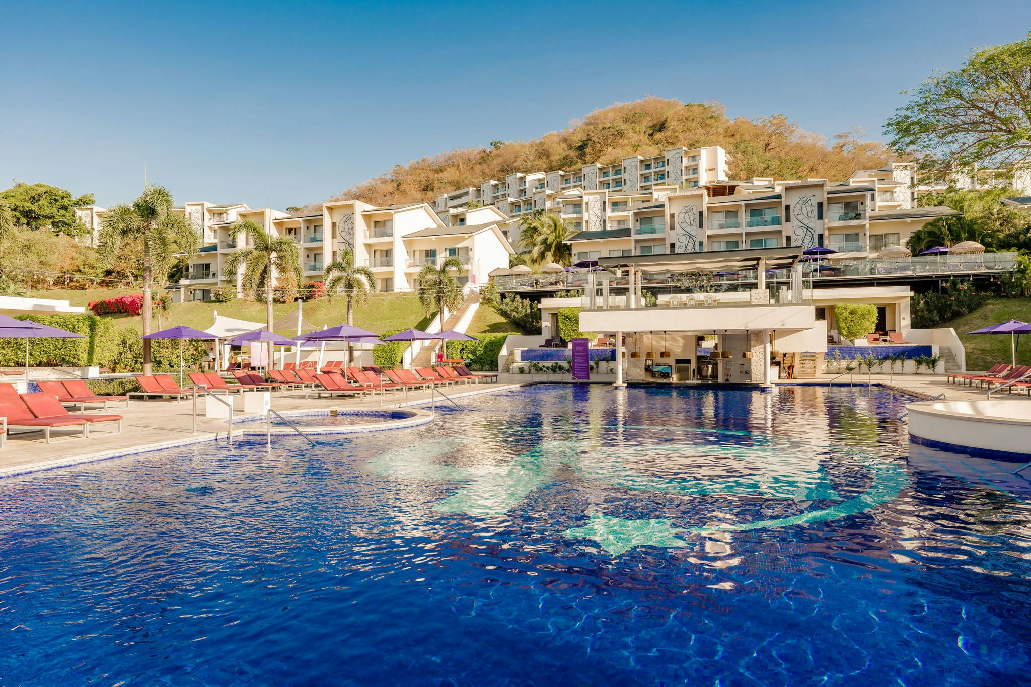 The main pool at Planet Hollywood Costa Rica