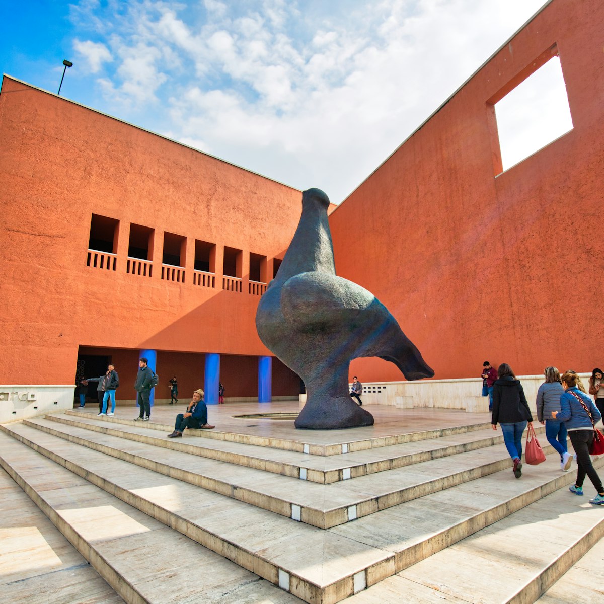 MARCO, Museum of Contemporary Art (Museo de Arte Contemporaneo) located on city landmark Macroplaza.