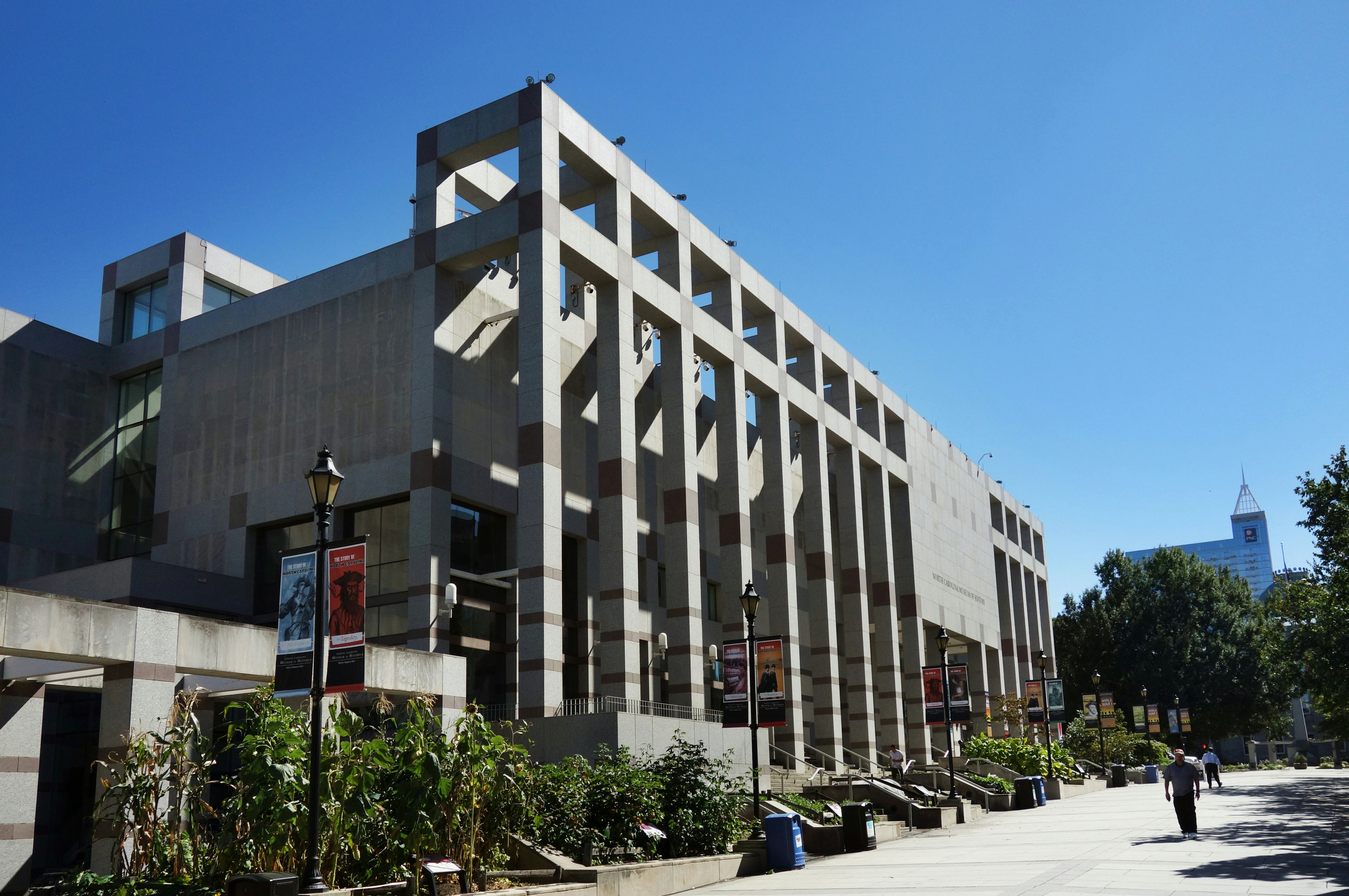 The North Carolina Museum of History in downtown Raleigh, North Carolina.