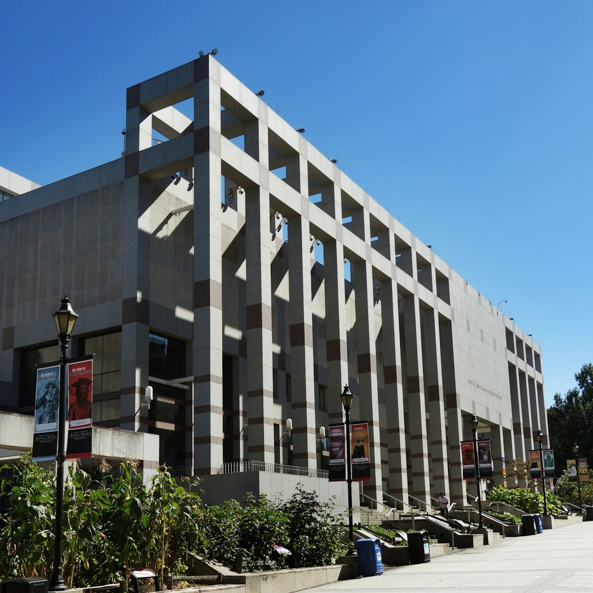 The North Carolina Museum of History in downtown Raleigh, North Carolina.
