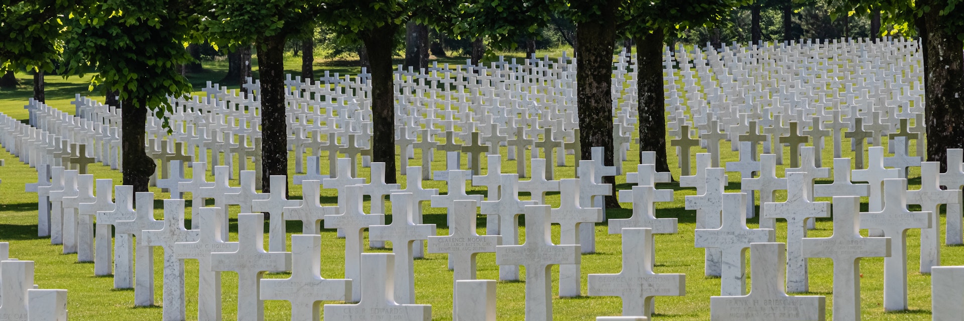 American Cemetery in Romagne-sous-Montfaucon, where 14,246 Americans are buried.