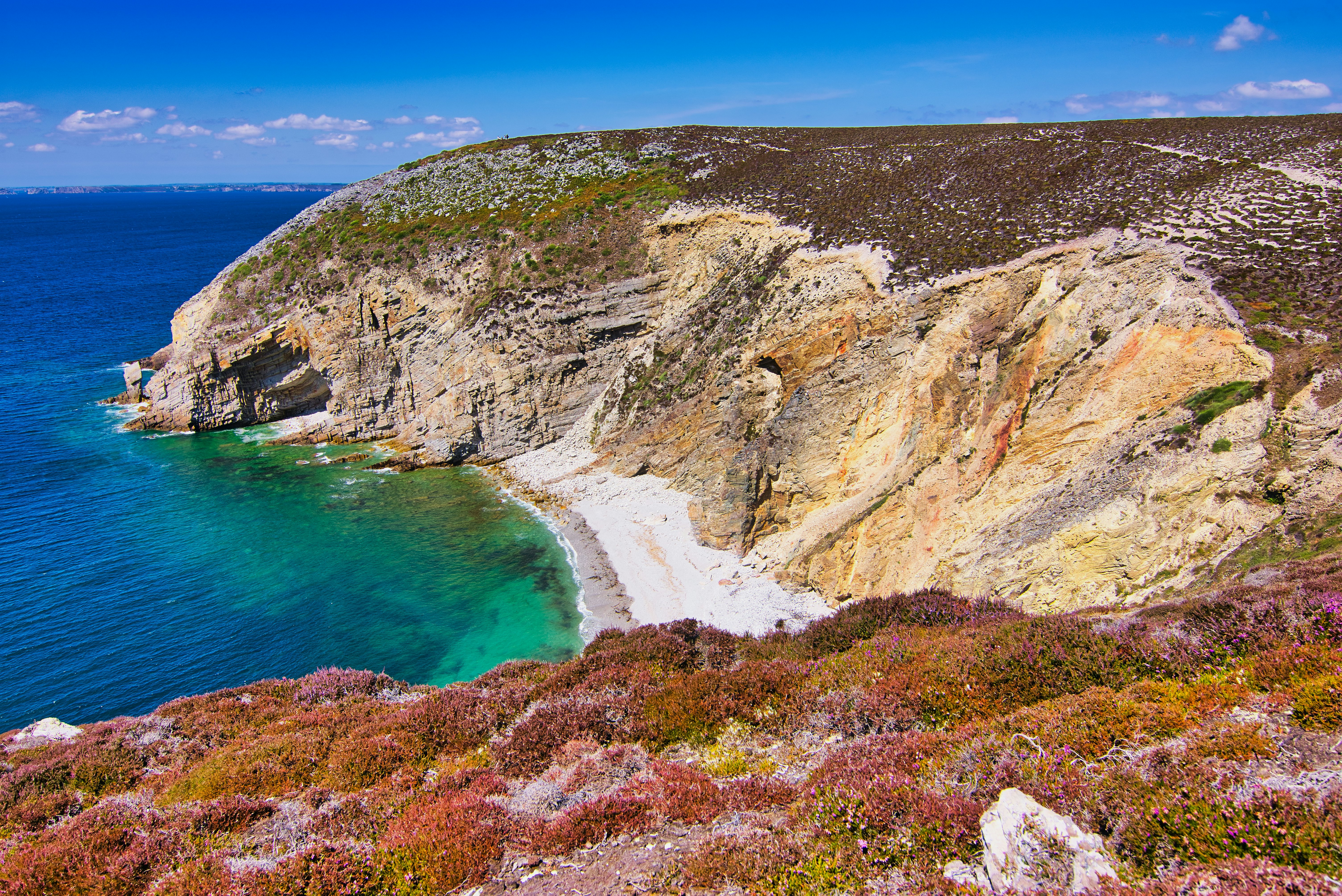 Cap de la Chèvre, Crozon, France.