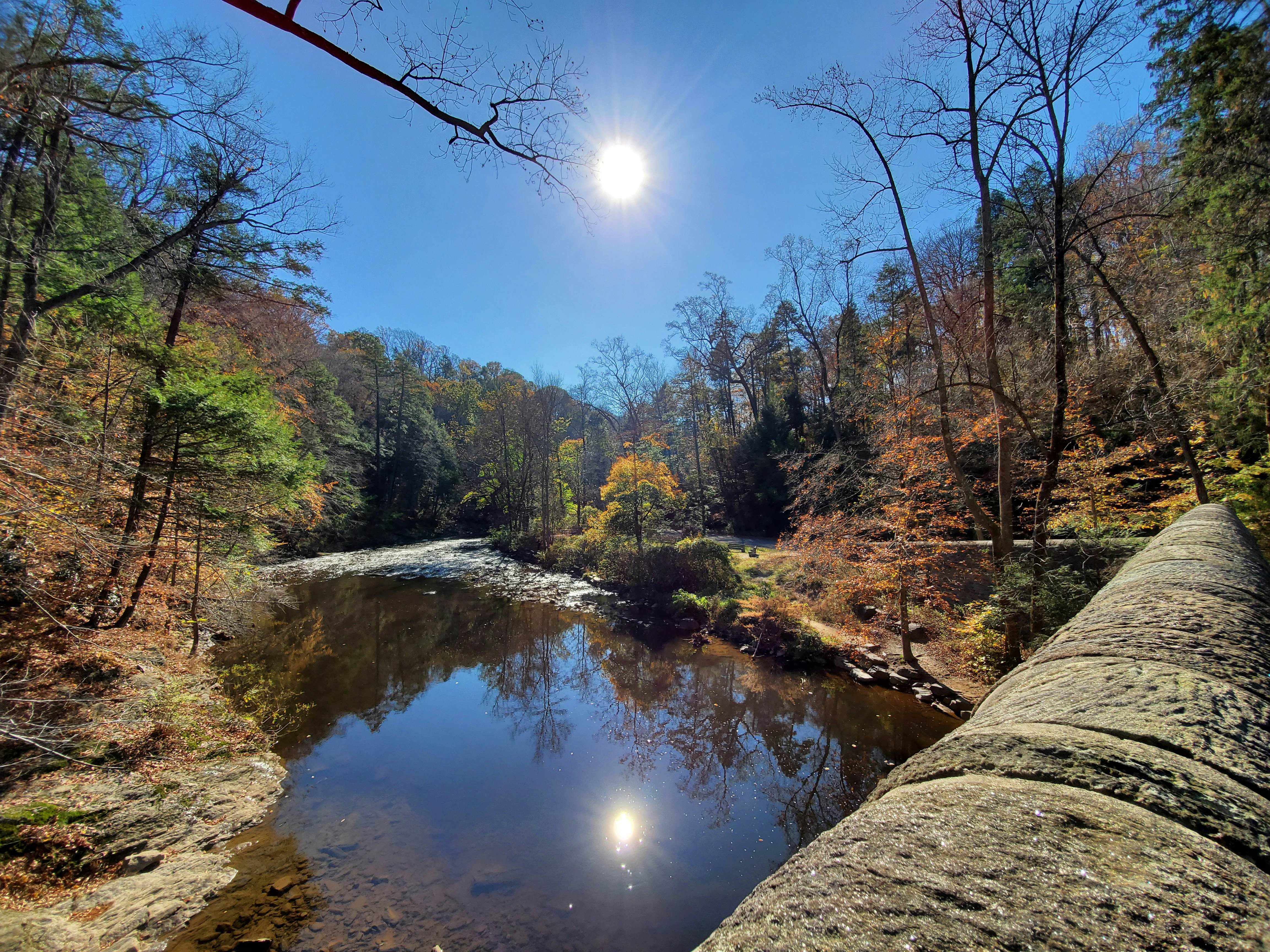 Wissahickon Creek in Wissahickon Valley Park.