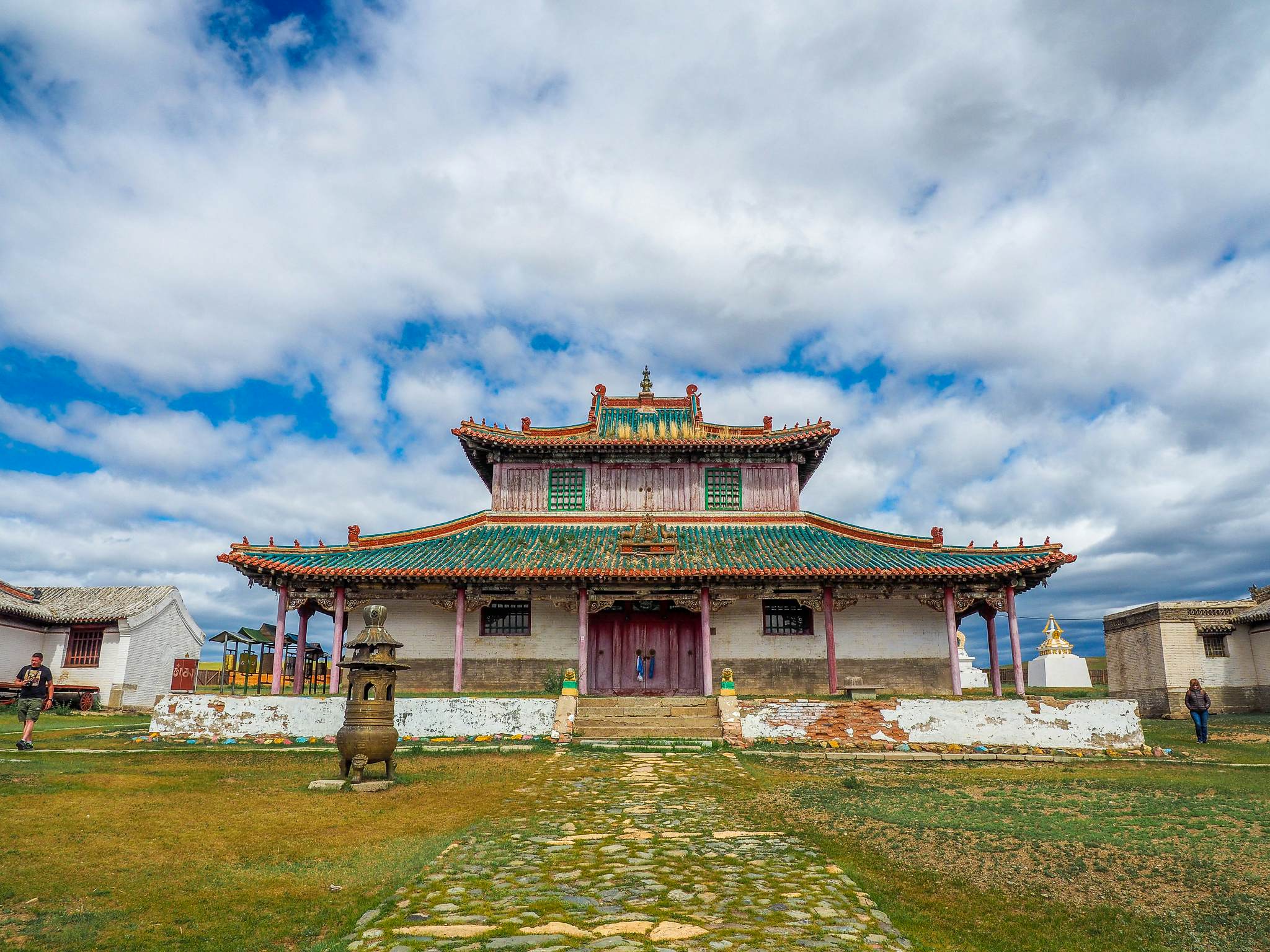 Kharkhorin, Mongolia 4th July 2019: Shankh Khiid Monastery opened in 1648 and used to house 1500 monks before it closed in 1937. Reopened in the early 1990s, today it is home to 25 monks.
1218476559