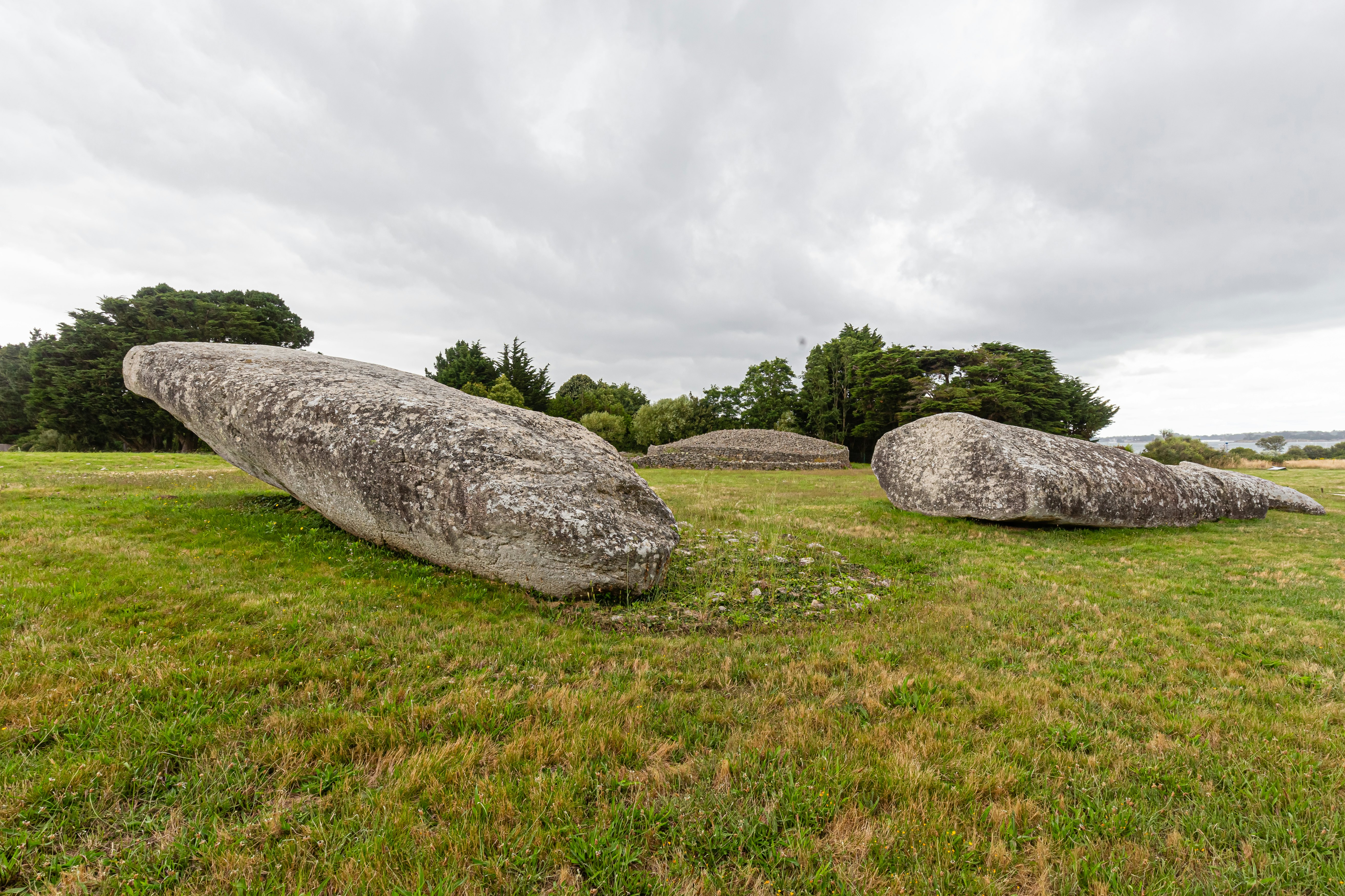 The Great Broken Menhir of Er Grah, located on the territory of the municipality of Locmariaquer, in Morbihan.