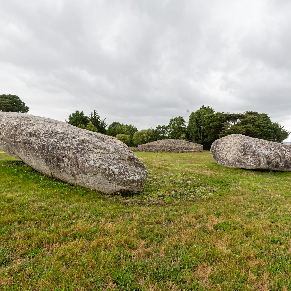 The Great Broken Menhir of Er Grah, located on the territory of the municipality of Locmariaquer, in Morbihan.