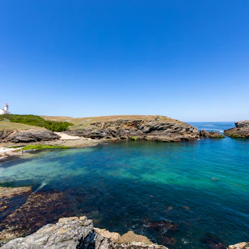 Pointe des Poulains, coast of Belle-Ile-en-Mer, Brittany, France.