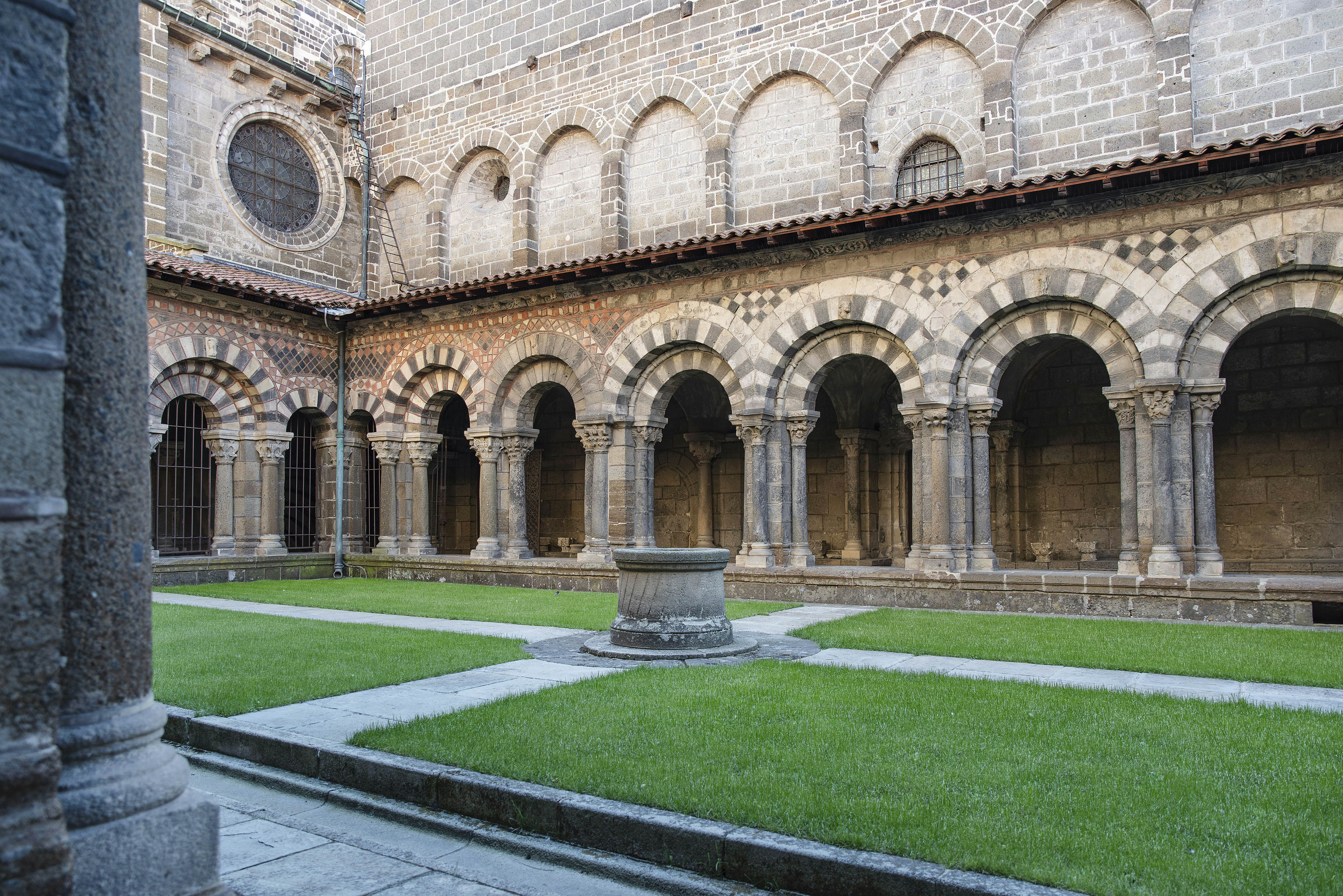 Cloister of Le Puy Cathedral.