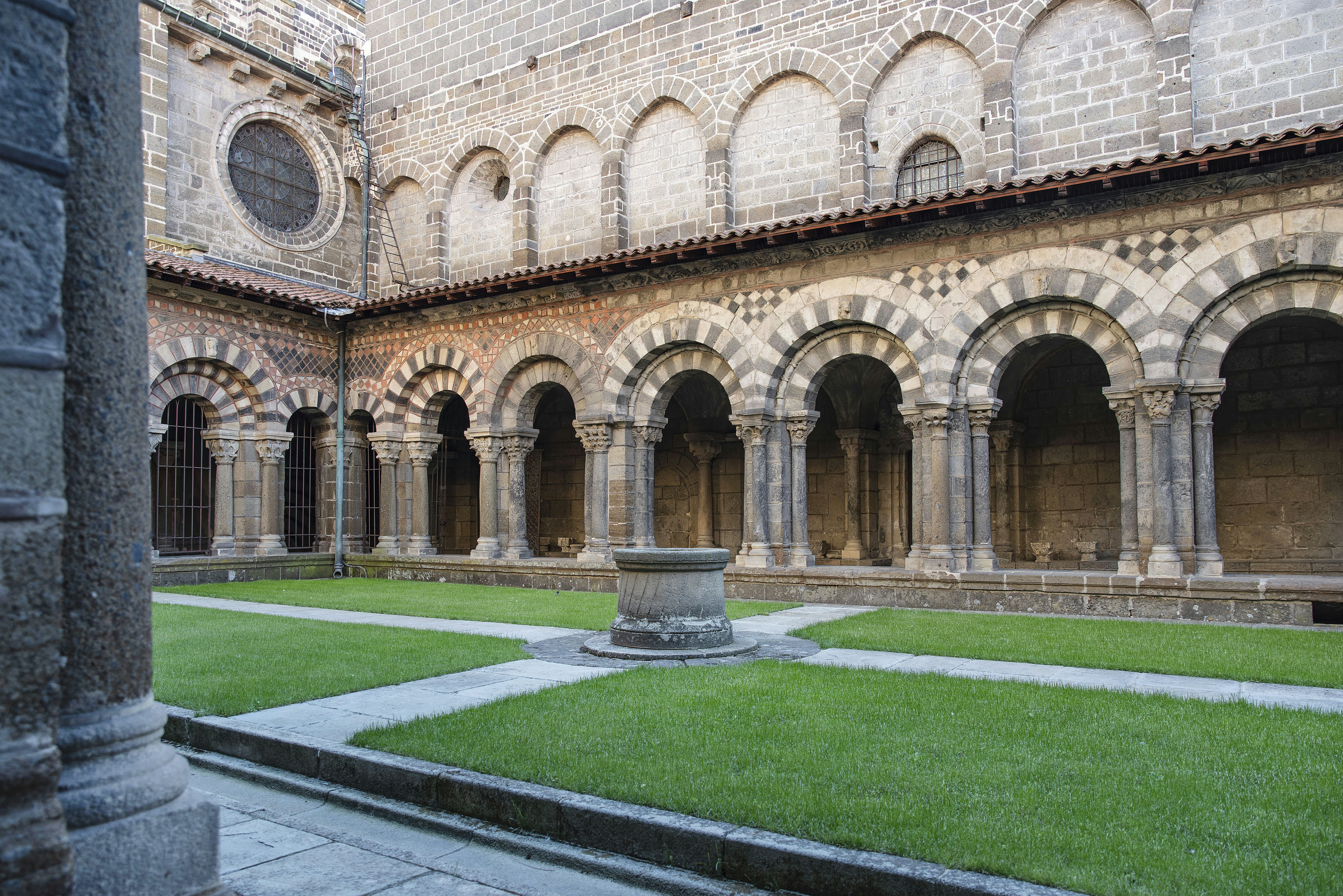 Cloister of Le Puy Cathedral.