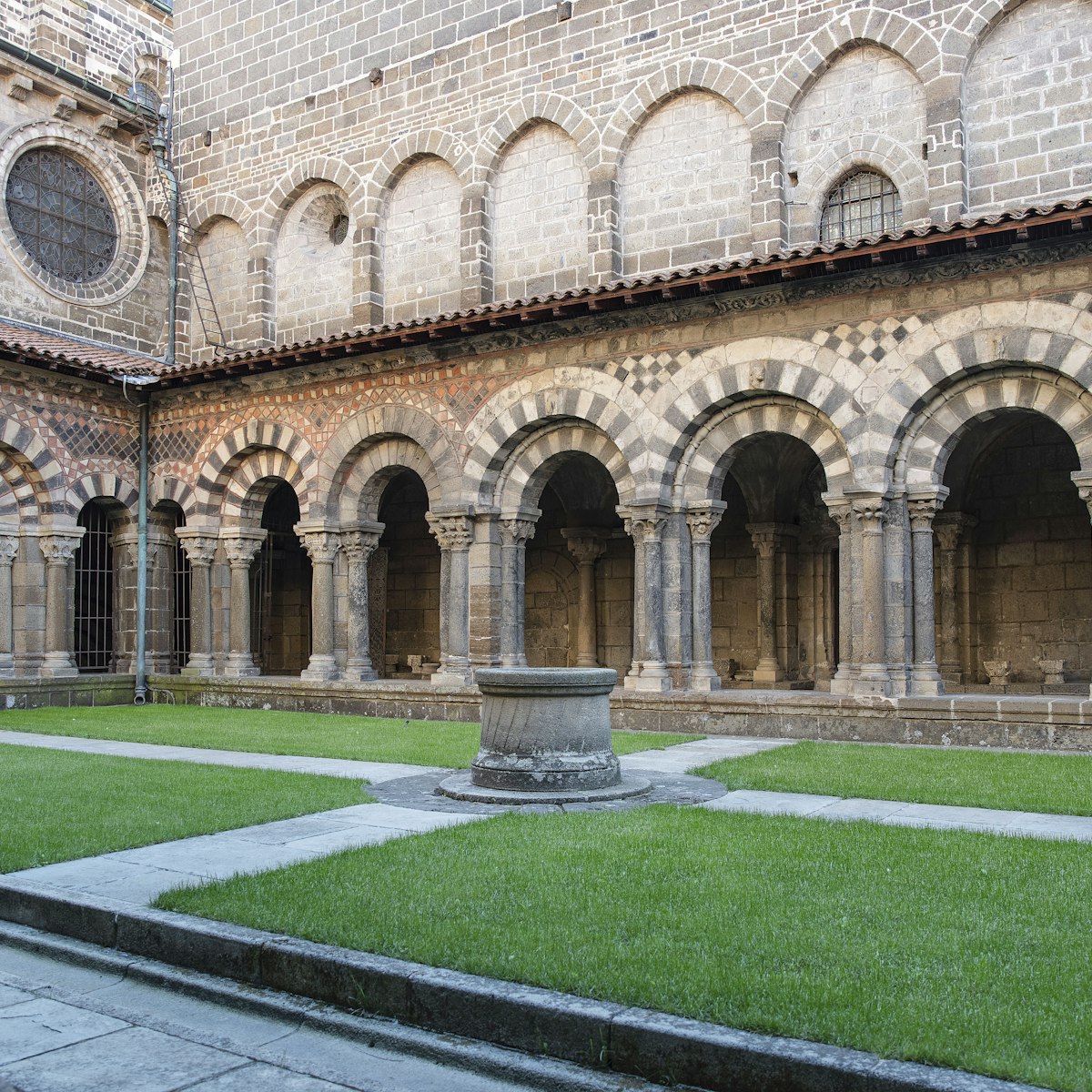 Cloister of Le Puy Cathedral.
