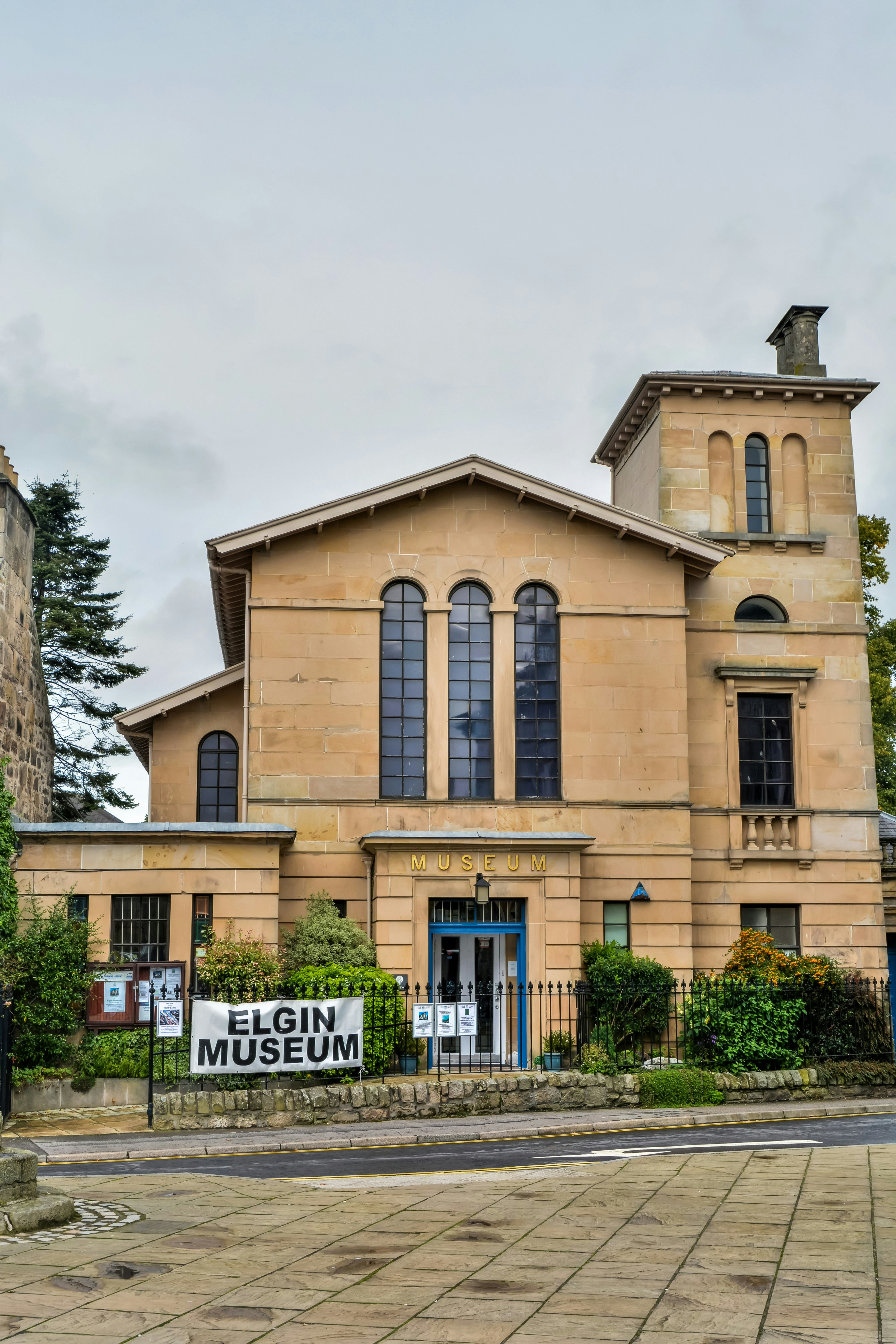 Elgin Museum in Elgin, Scotland.