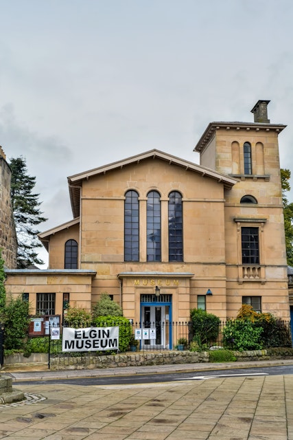Elgin Museum in Elgin, Scotland.