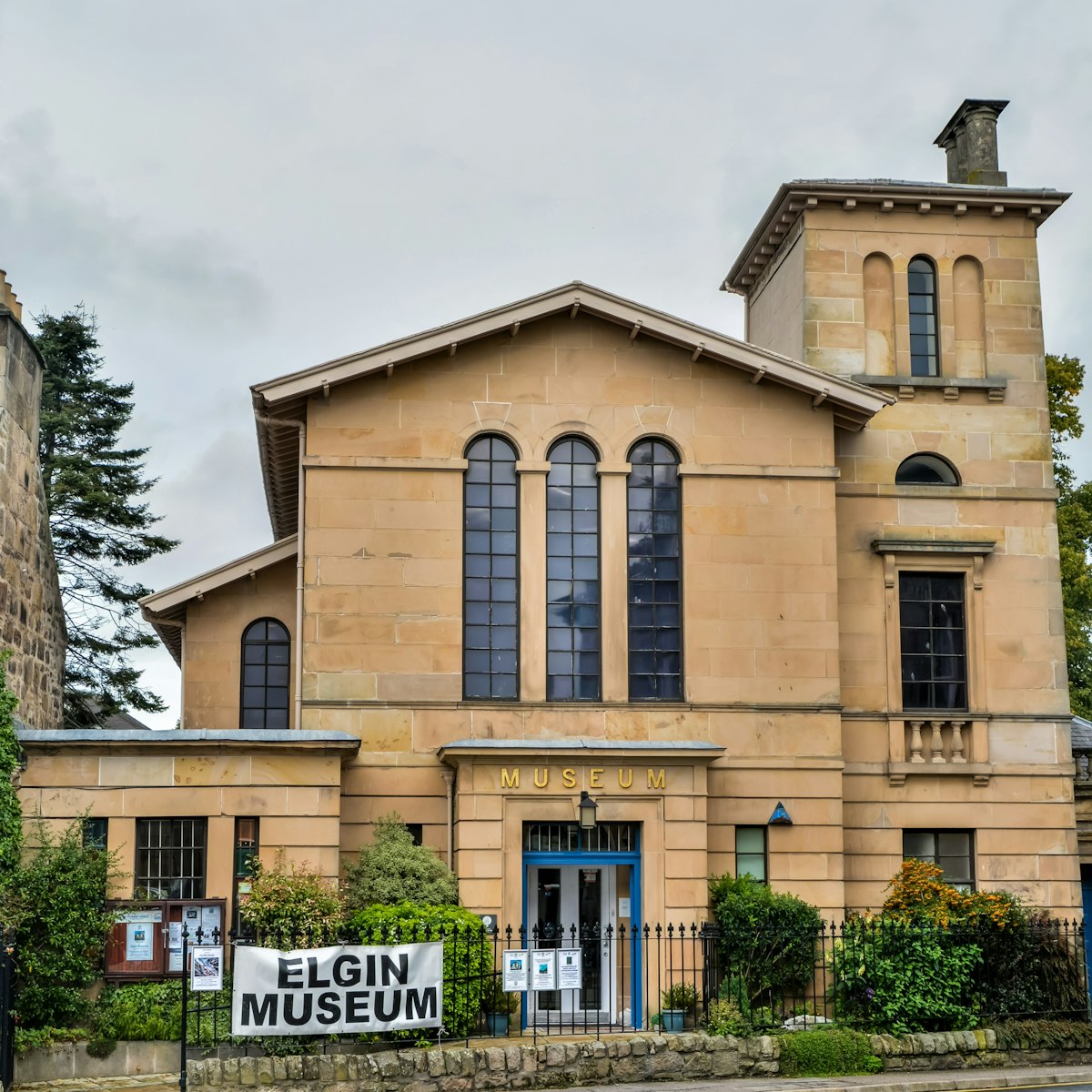 Elgin Museum in Elgin, Scotland.