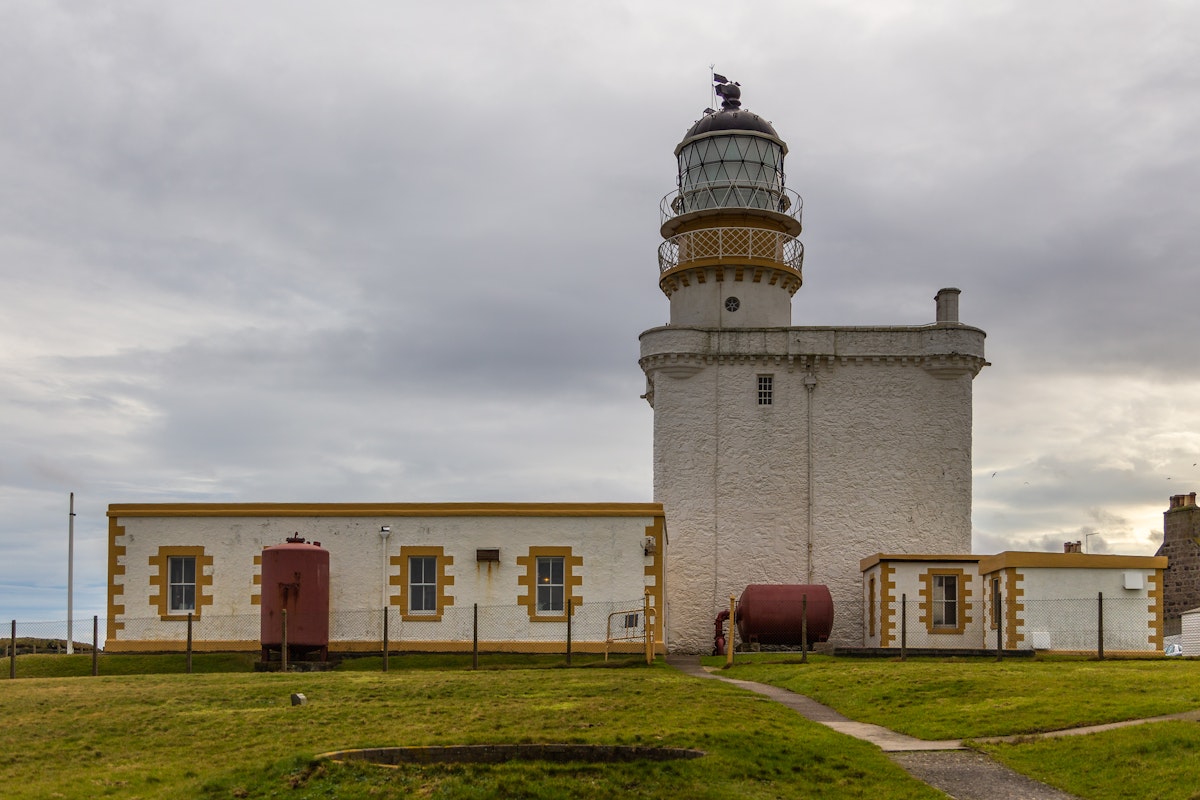 Kinnaird Head lighthouse, Museum of Scottish Lighthouses.