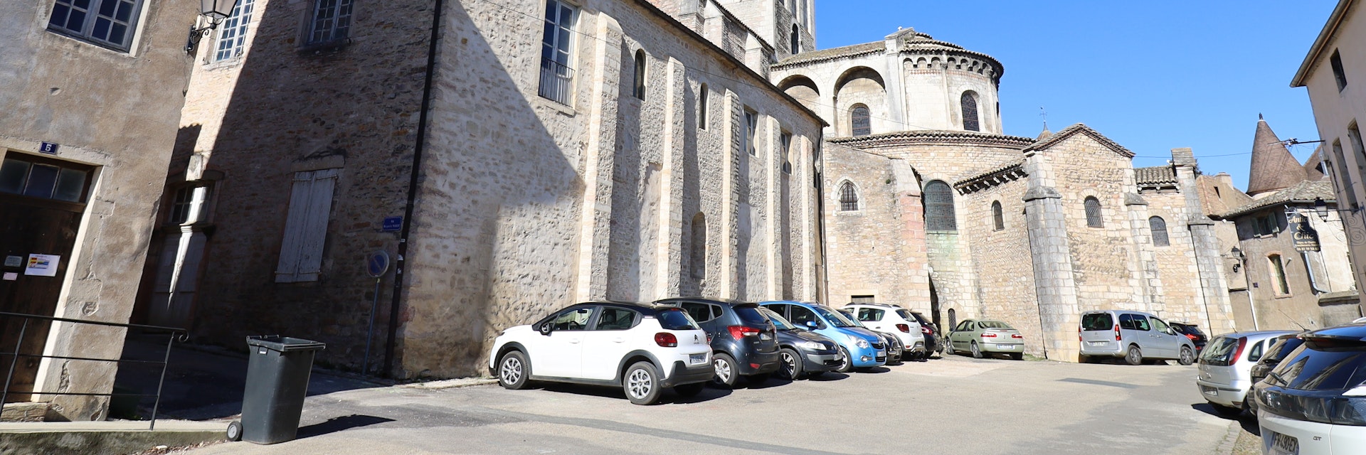 Saint Philibert Abbey in Tournus, France.