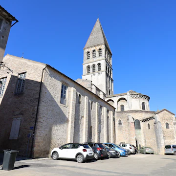 Saint Philibert Abbey in Tournus, France.