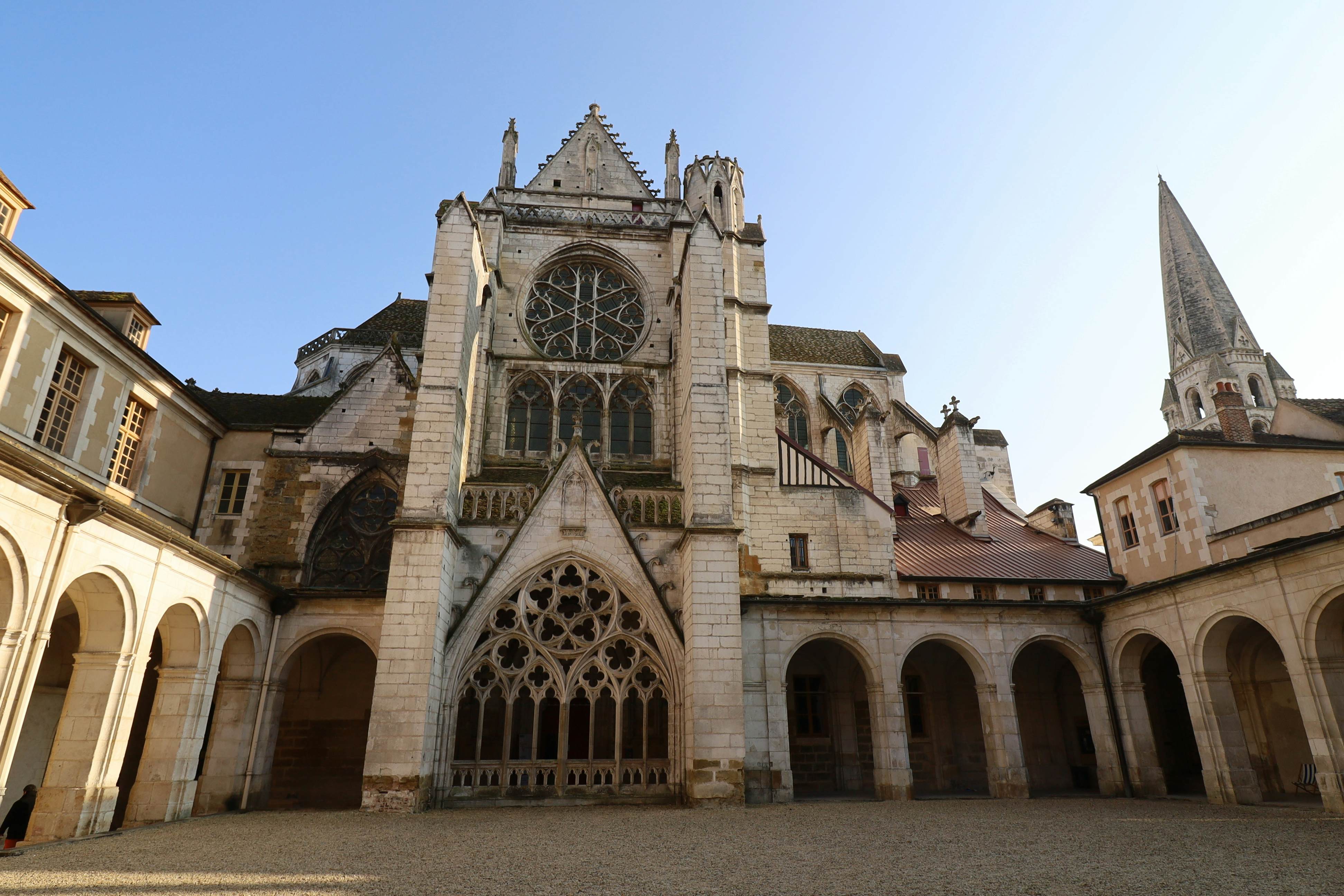 Saint Germain Abbey in Auxerre.
