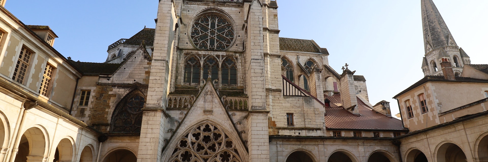 Saint Germain Abbey in Auxerre.