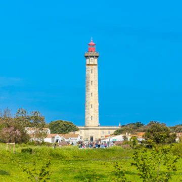 Phare des Baleines lighthouse.