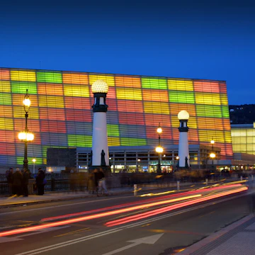 Kursal bridge night.