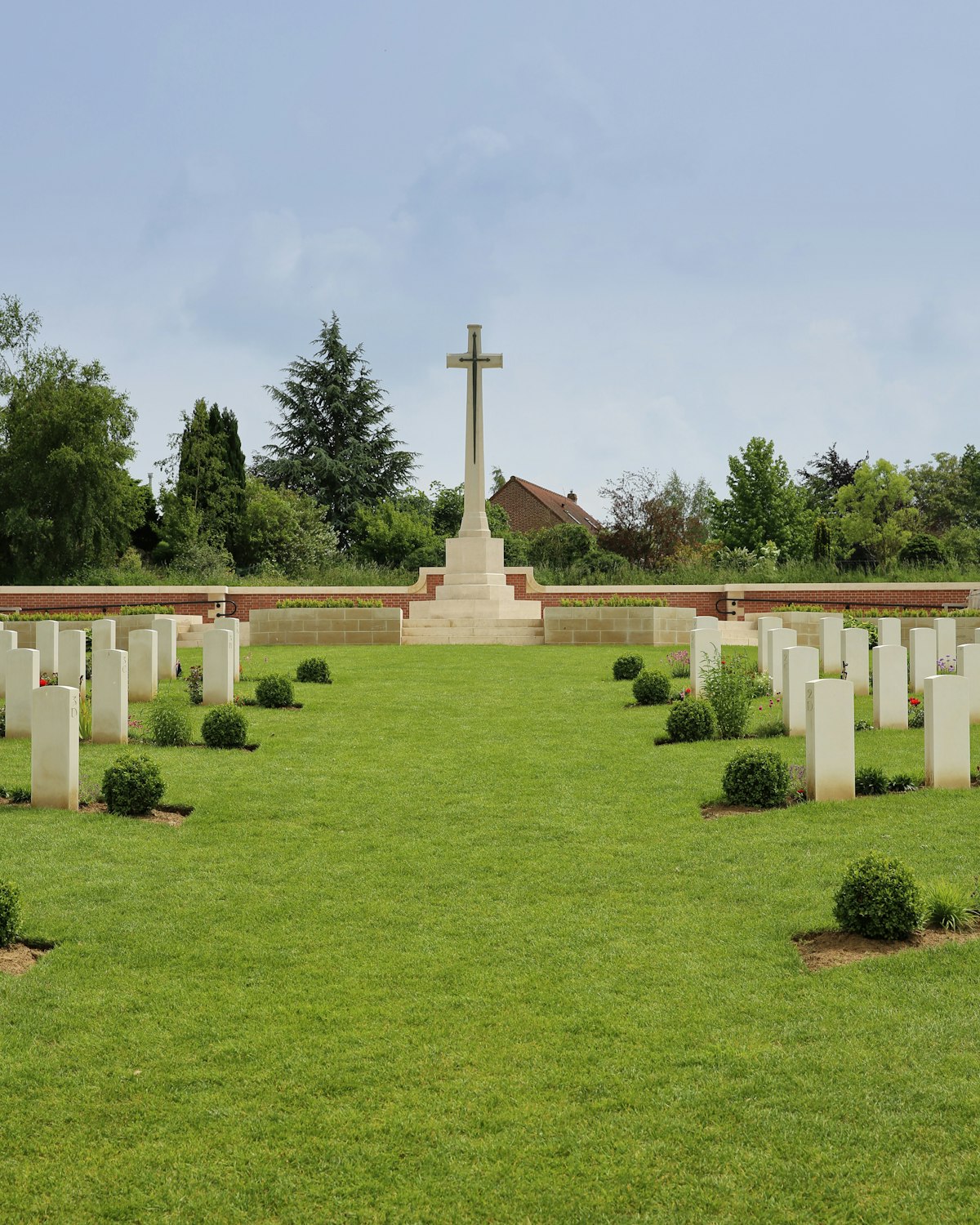 Fromelles (Pheasant Wood) Military Cemetery.