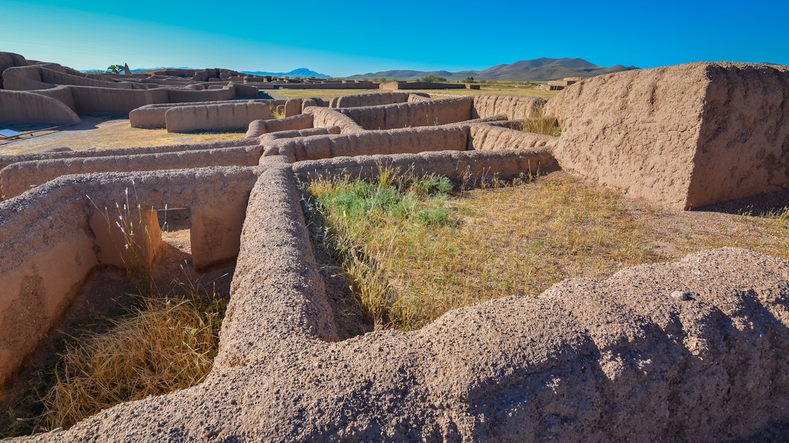 Paquime, Casas Grandes, a prehistoric archaeological site in Chihuahua, Mexico.