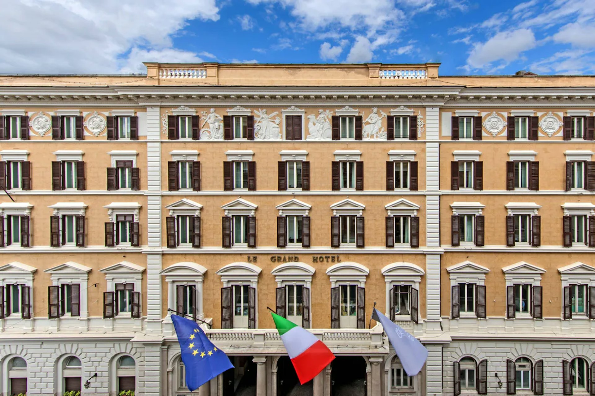 The facade of The St. Regis Rome