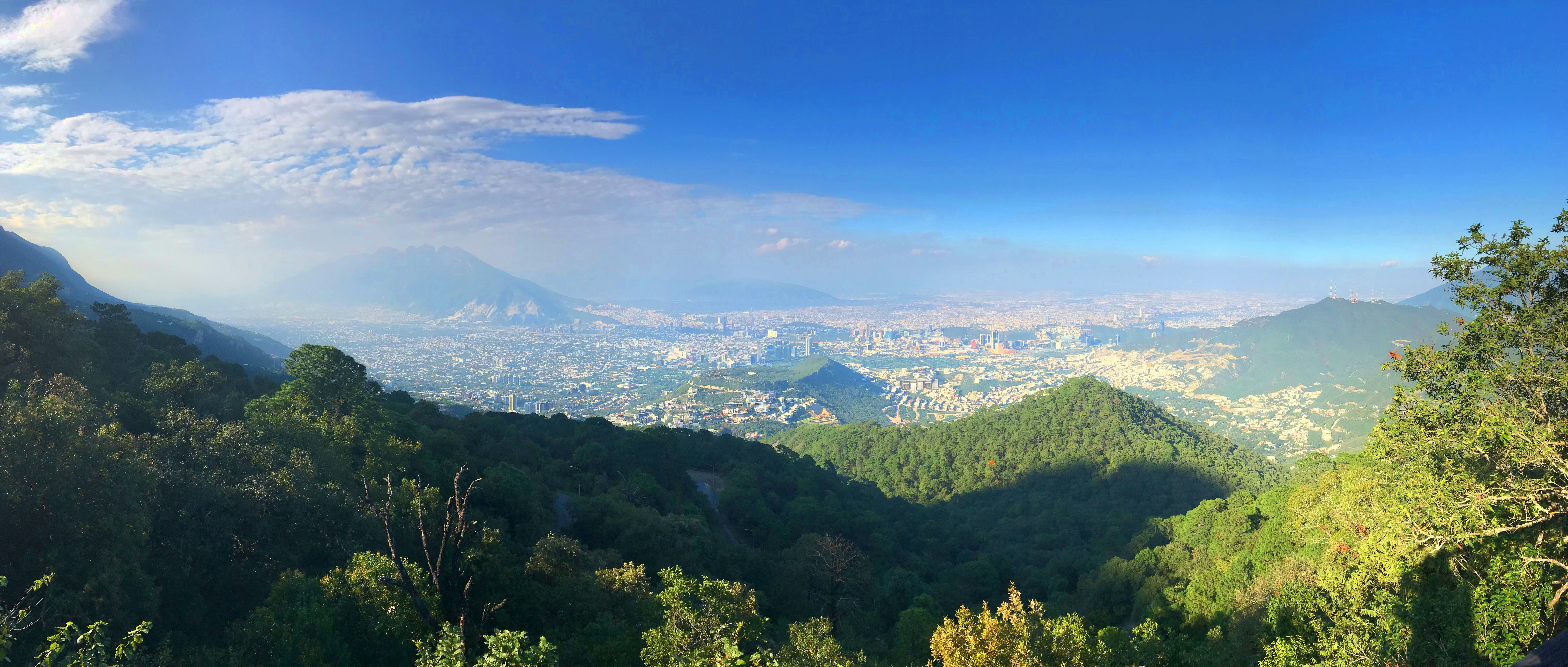 Overlooking Monterrey, Mexico from Parque Ecológico Chipinque.