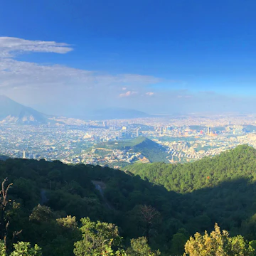 Overlooking Monterrey, Mexico from Parque Ecológico Chipinque.