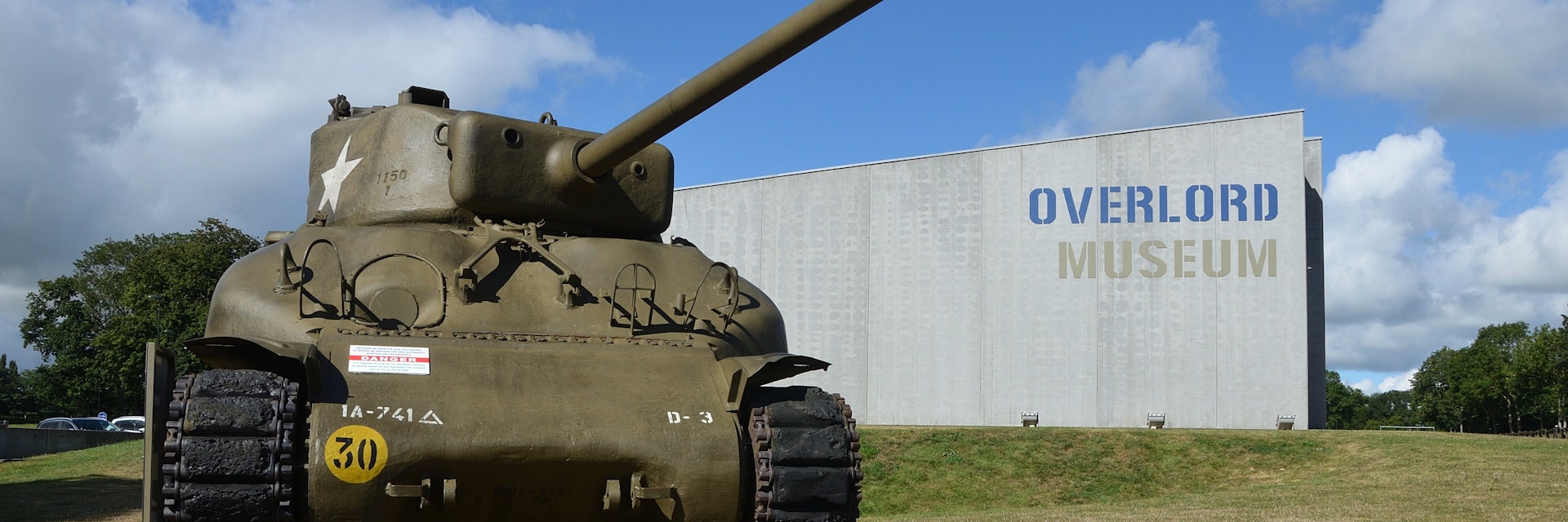 Sherman tank at the Overlord Museum.