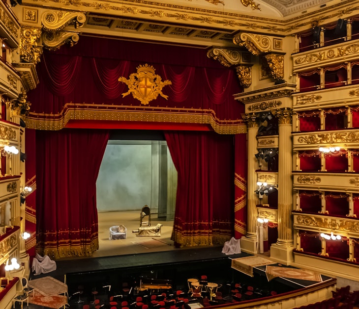MILAN, ITALY - DECEMBER 29, 2017: Interior of Main concert hall of Teatro alla Scala, an opera house in Milan (1778). La Scala regarded as one of the leading opera and ballet theatres in the world.; Shutterstock ID 1206172552; your: -; gl: -; netsuite: -; full: -
1206172552