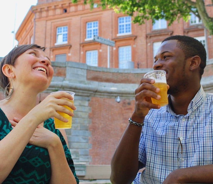 Black Man and White Woman at an Outdoor Biergarten Drinking Beer in Toulouse France on a Bright Sunny Summer Day; Shutterstock ID 1435811741; your: Tasmin Waby; gl: 65050 ; netsuite: Online Editorial; full: Toulouse First Time
1435811741
