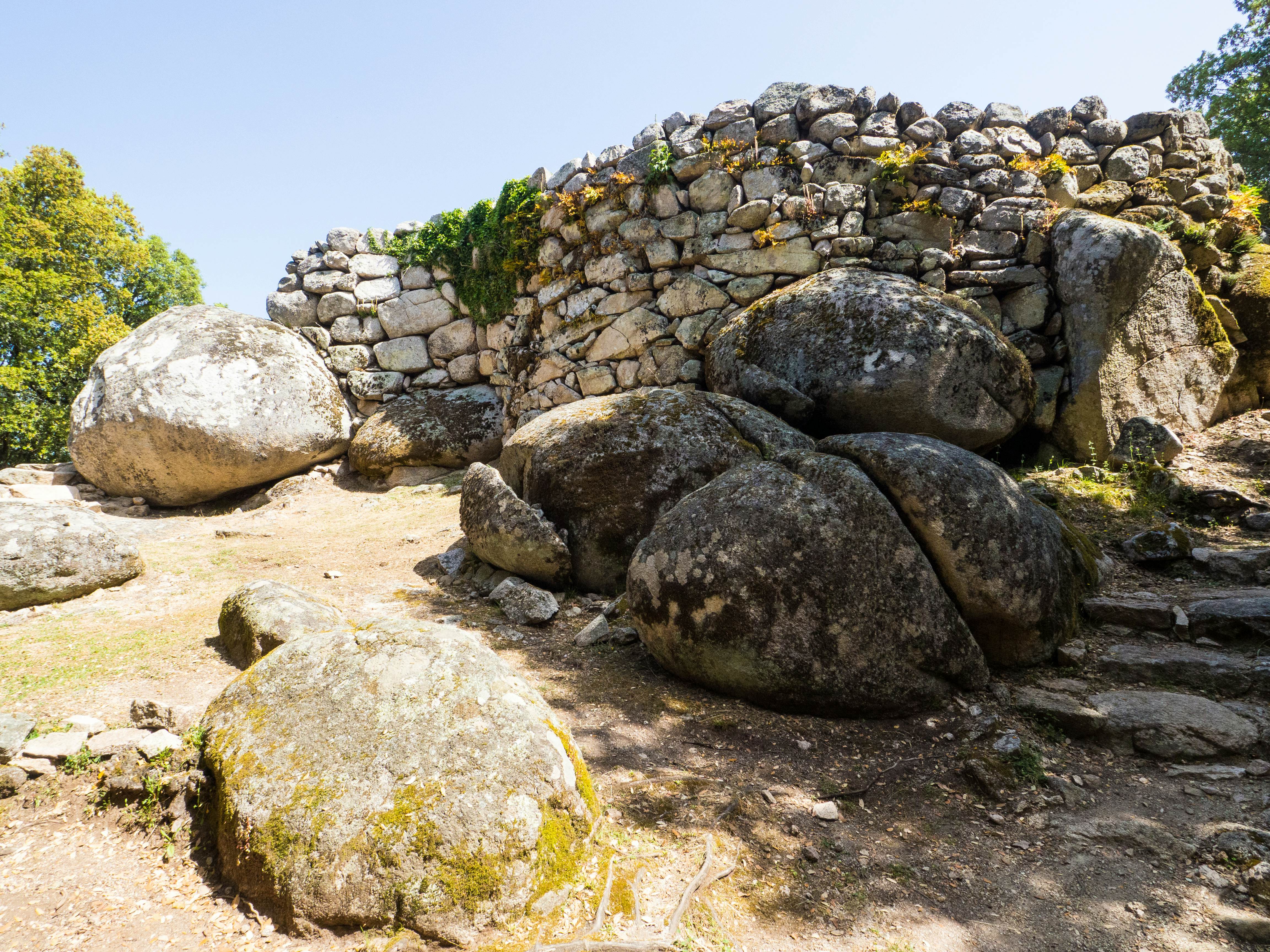 Fort at Cucuruzzu, Corsica.